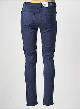Pantalon slim elasticitate mărime normală albastru C'EST BEAU LA VIE femeie