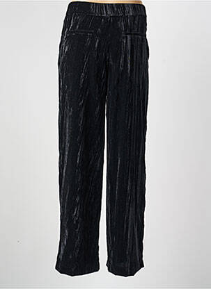 Pantalon larg închidere cu fermoar sub clapetă cu nasturi mărime normală negru C'EST BEAU LA VIE femeie