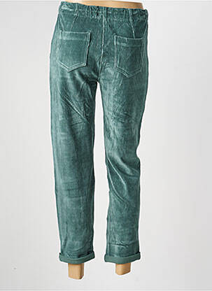 Pantalon 7/8 elasticitate mărime normală verde C'EST BEAU LA VIE femeie