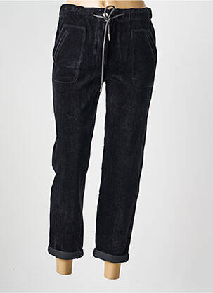 Pantalon 7/8 elasticitate mărime normală negru C'EST BEAU LA VIE femeie