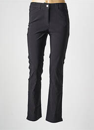 Pantalon drept elasticitate mărime normală negru JULIE GUERLANDE femeie