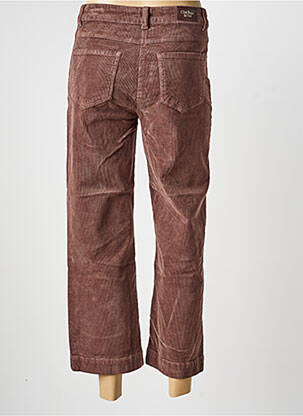 Pantalon 7/8 elasticitate mărime normală maro C'EST BEAU LA VIE femeie