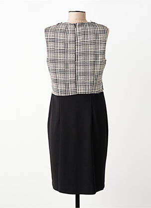 Rochie midi fără mâneci fără mâneci negru BATIDA femeie