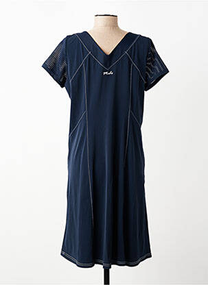 Rochie midi mâneci scurte mâneci scurte albastru MADO ET LES AUTRES femeie