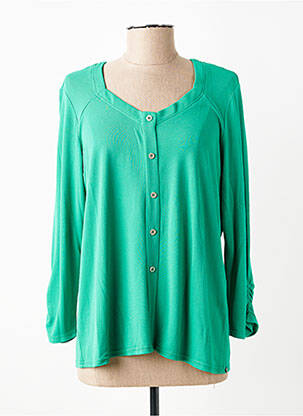 Tricou mâneci lungi mâneci lungi verde MADO ET LES AUTRES femeie