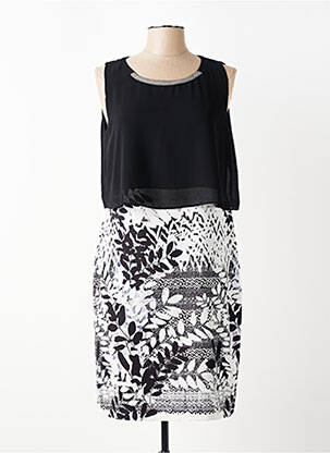 Rochie midi fără mâneci fără mâneci negru TINTA STYLE femeie