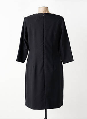 Rochie midi mâneci 3/4 mâneci 3/4 negru FRANCE RIVOIRE femeie