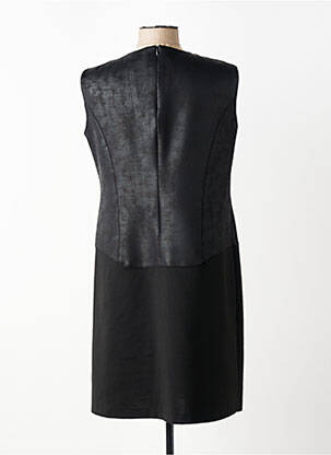 Rochie midi fără mâneci fără mâneci negru GEVANA femeie