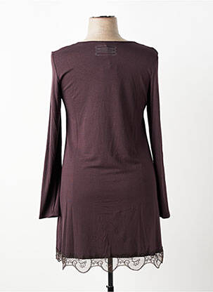 Jupon/fond de rochie broderie maro MADO ET LES AUTRES femeie