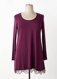 Jupon/fond de rochie broderie violet MADO ET LES AUTRES femeie