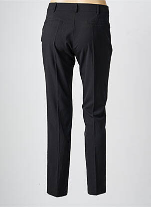 Pantalon chino închidere cu fermoar sub clapetă cu nasturi mărime normală negru DIAMBRE femeie