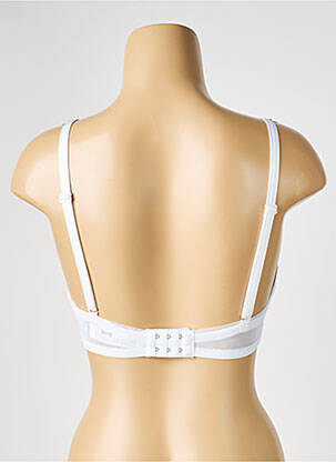 Sutien efect material satinat top sutien modelat bej TRIUMPH femeie