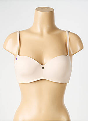Sutien efect material satinat top sutien push-up piele TRIUMPH femeie