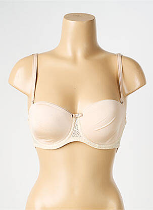 Sutien efect material satinat top sutien modelat piele TRIUMPH femeie