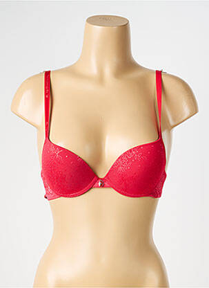 Sutien top sutien push-up top sutien push-up roșu TRIUMPH femeie