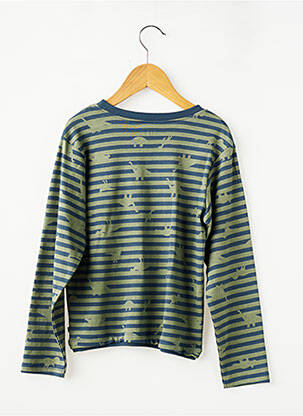 Tricou mâneci lungi mâneci lungi verde SUCRE D'ORGE băiat