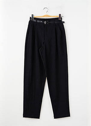 Pantalon drept elasticitate mărime normală negru CREAM femeie