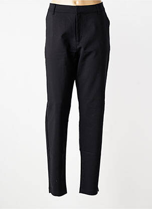 Pantalon drept elasticitate mărime normală negru CREAM femeie