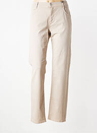 Pantalon drept elasticitate mărime normală bej ANGELS femeie