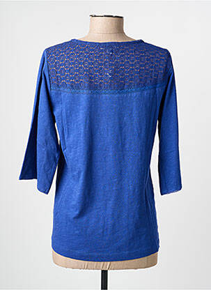 Tricou mâneci 3/4 mâneci 3/4 albastru AGATHE & LOUISE femeie