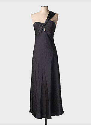 Rochie lungă fără mâneci fără mâneci negru MANGO femeie