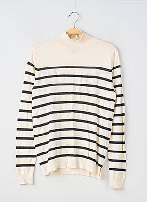 Pulover elasticitate mâneci lungi bej MASSIMO DUTTI femeie