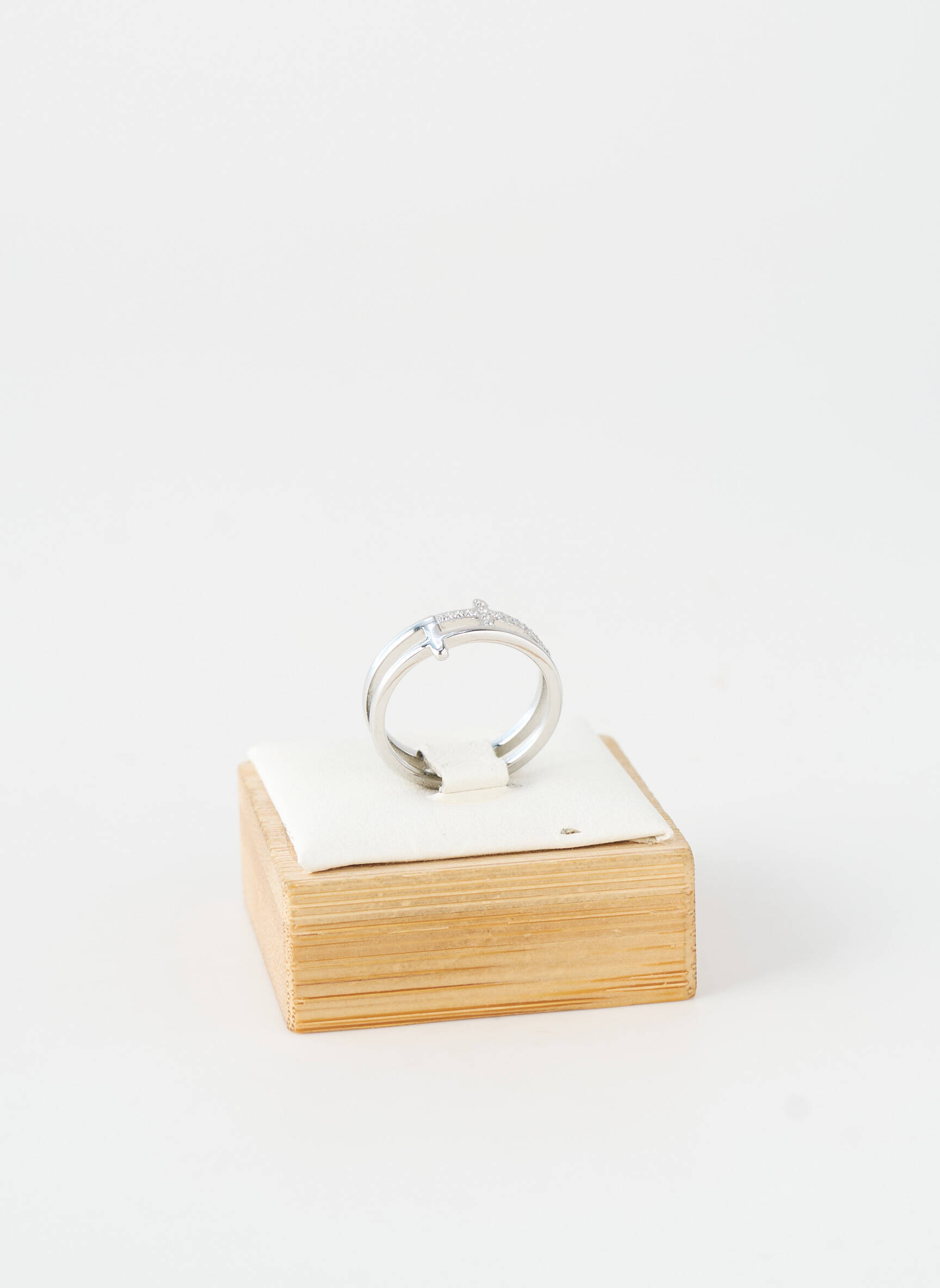 Inel ornament oxid de zirconiu argintiu TATA GISELE femeie