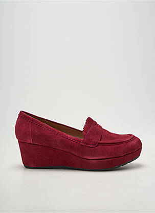 Mocasini tip de talpă amortizantă toc de 4 la 6 cm violet KARSTON femeie