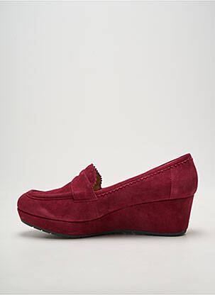 Mocasini tip de talpă amortizantă toc de 4 la 6 cm violet KARSTON femeie