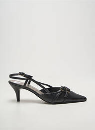 Sandale/pantofi decupați toc cui. toc de 4 la 6 cm negru TOO MUCH femeie