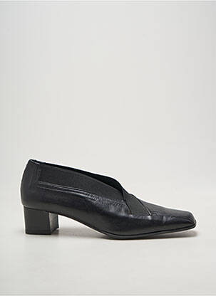 Pantofi cu toc țesătură satinată toc de 4 la 6 cm negru BRENDA ZARO femeie
