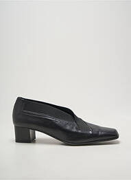 Pantofi cu toc țesătură satinată toc de 4 la 6 cm negru BRENDA ZARO femeie