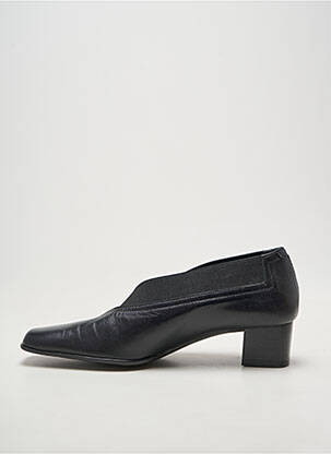 Pantofi cu toc țesătură satinată toc de 4 la 6 cm negru BRENDA ZARO femeie