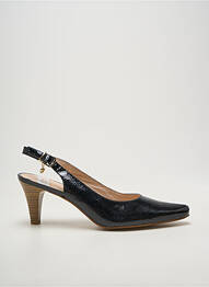 Pantofi cu toc închidere cu buclă(e) toc de 7 la 9 cm negru SWEET femeie