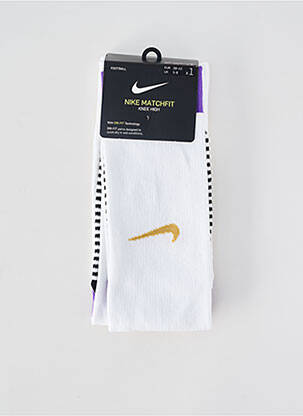 Șosete elasticitate alb NIKE unisex