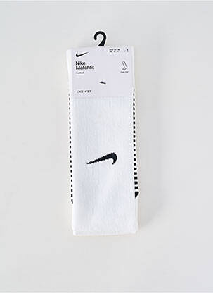 Șosete elasticitate alb NIKE unisex