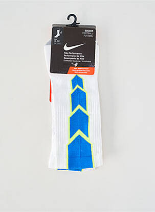 Șosete sport fotbal alb NIKE bărbat
