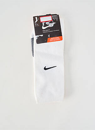 Șosete sport fotbal alb NIKE bărbat