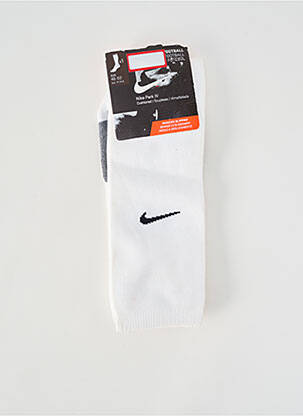 Șosete elasticitate alb NIKE bărbat