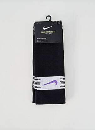 Șosete sport fotbal negru NIKE bărbat