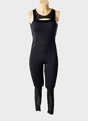 Salopetă-pantalon fără mâneci fără mâneci negru SANS MARQUE femeie