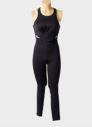 Salopetă-pantalon fără mâneci fără mâneci negru OYSHO femeie