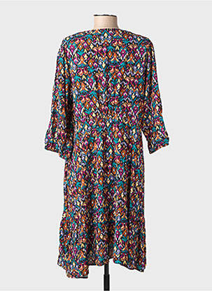 Rochie midi mâneci 3/4 mâneci 3/4 negru C'EST BEAU LA VIE femeie