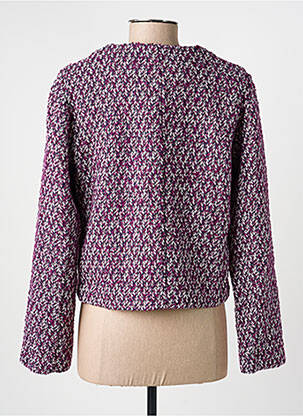 Jachete elegante buzunare violet C'EST BEAU LA VIE femeie