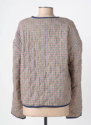 Jachete casual guler rotund maro C'EST BEAU LA VIE femeie