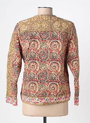 Jachete casual guler rotund verde C'EST BEAU LA VIE femeie