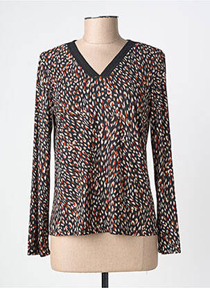Tricou mâneci lungi mâneci lungi negru JULIE GUERLANDE femeie