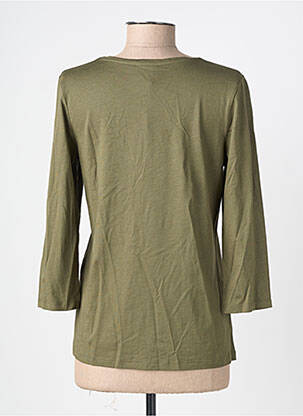 Tricou mâneci 3/4 mâneci 3/4 verde JULIE GUERLANDE femeie