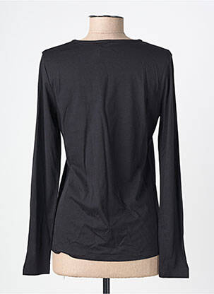 Tricou mâneci lungi mâneci lungi negru JULIE GUERLANDE femeie