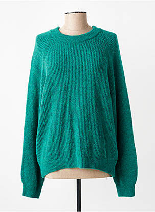 Pulover elasticitate mâneci lungi verde JULIE GUERLANDE femeie